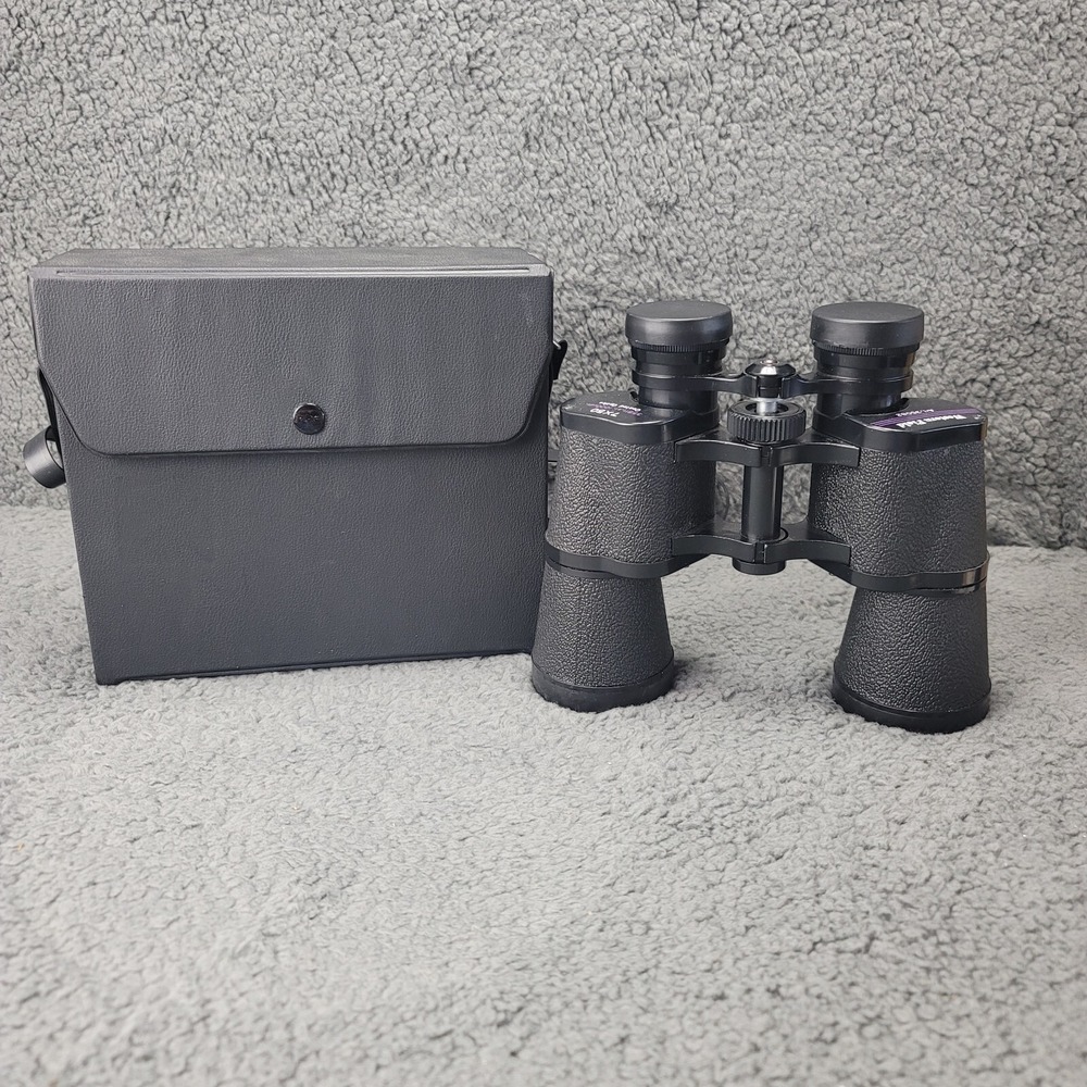 Vintage Western Field Binoculars Blk 7x50 357 Feet at 1000 Yards Art No 35082